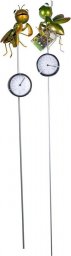  GARDEN LIFE Modliszka dekoracyjna na piku z termometrem (1044057)