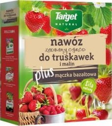  Target Nawóz do truskawek i malin z mączką bazaltowa zadbany ogród 1 kg Target