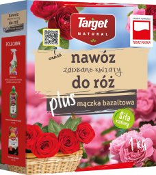 Target Nawóz do róż z mączką bazaltową zadbane kwiaty 1 kg Target