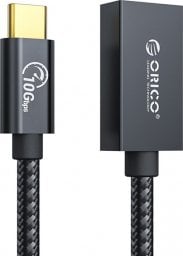 Kabel USB Orico USB-C - USB-A 1 m Czarny (CAF31-10-BK-BP)