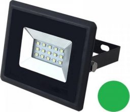 Naświetlacz V-TAC Projektor LED V-TAC 10W Czarny E-Series IP65 VT-4011 Zielony 850lm