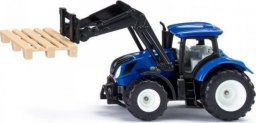  Siku Siku Traktor z widłami i paletami New Holland