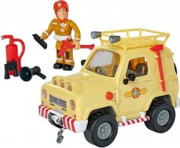  Simba Strażak Sam Jeep Ratunkowy Figurka Sama