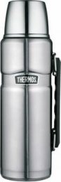 Thermos Termos turystyczny King z uchwytem 1.2 l Srebrny
