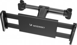  Wozinsky Wozinsky samochodowy uchwyt na zagłówek 2w1 z wieszakiem czarny (WTHBK2)