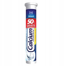 NATUR PRODUKT ZDROVIT Zdrovit Calcium z witaminą C, smak mandarynkowy, 20 tabletek musujących