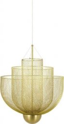 Lampa wisząca King Home Złota lampa wisząca Illusion LED 18W 3000K metalowa nad stół