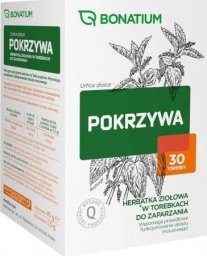 Medicinae Bonatium Pokrzywa Herbatka ziołowa, 30 saszetek - Długi termin ważności!