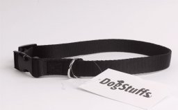  DogStuffs DogStuffs Obroża z plastikową klamrą 15mm/24-40cm czarna