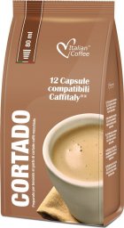  Italian Coffee Caff Macchiato Cortado kapsułki do Tchibo Cafissimo - 12 kapsułek