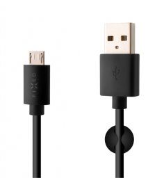 Kabel USB Fixed USB-A - microUSB 1 m Czarny (FIXD-UM-BK)