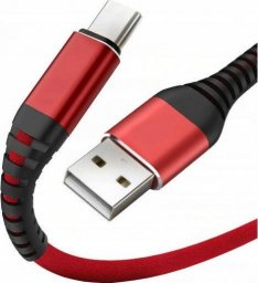 Kabel USB USB-C - USB-C 3 m Czerwony (28650)