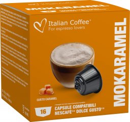  Italian Coffee Mokaramel Italian Coffee kapsułki do Dolce Gusto - 16 kapsułek