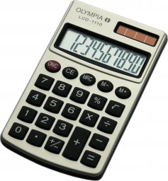Kalkulator Olympia Olympia Taschenrechner LCD-1110 silber
