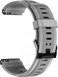  Quartz Pasek do Smartwatch Giewont GW430 Silikonowy SZARY GWP430-3