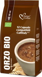  Italian Coffee Orzo Solubile Bio (kawa zbożowa) kapsułki do Tchibo Cafissimo - 12 kapsułek