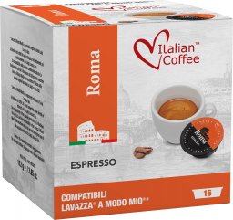  Italian Coffee Roma Espresso kapsułki do Lavazza a Modo Mio - 16 kapsułek