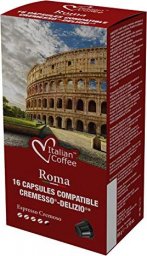 Italian Coffee Roma Espresso Cremoso kapsułki do Cremesso Delizio - 16 kapsułek