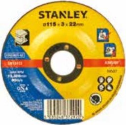  Stanley Tarcza do cięcia metalu 125x22.2x3.2 wygięta