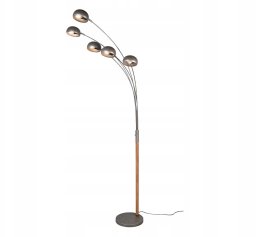 Lampa podłogowa DELIGHT Trio RL Dito R46155067 lampa stojąca podłogowa 5x10W E14 niklowa
