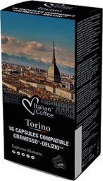  Italian Coffee Torino Espresso Ristretto kapsułki do Cremesso Delizio - 16 kapsułek