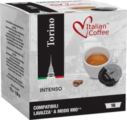 Italian Coffee Torino Intenso kapsułki do Lavazza A Modo Mio - 16 kapsułek