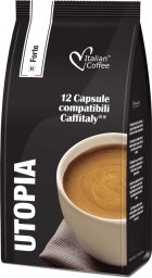  Italian Coffee Utopia Forte kapsułki do Tchibo Cafissimo - 12 kapsułek