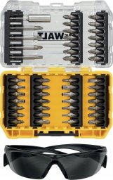  Dewalt Zestaw bitów 47 szt. + okulary ochronne