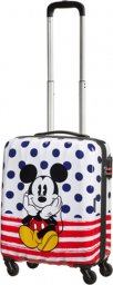 American Tourister Mała kabinowa walizka AMERICAN TOURISTER Disney Legends 92699 Mickey Blue Dots