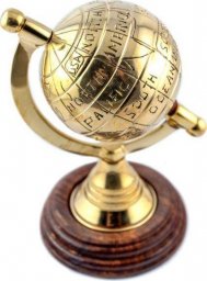 Upominkarnia Globus Dekoracyjny Metalowy - GWB61