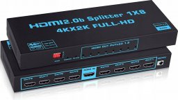  Pawonik SPLITTER HDMI 2.0 1X8 ROZDZIELACZ ULTRAHD HDCP 2.2