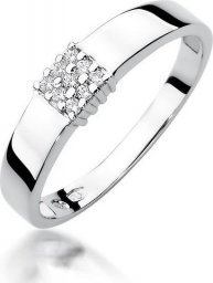 Best Diamonds złoty pierścionek z brylantem 0.05ct 14