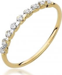  Best Diamonds złoty pierścionek z brylantem 0.045ct 11