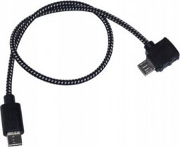Kabel USB USB-A - microUSB 0.28 m Czarny