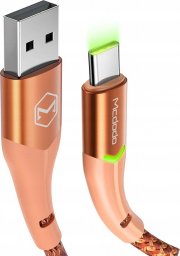 Kabel USB Mcdodo USB-C - USB-C 1 m Pomarańczowy (CA-7962)