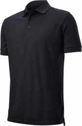 morele Koszulka golfowa polo Authentic Polo (czarna, rozm. L)