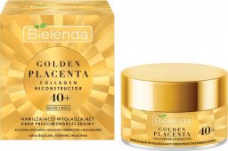  Bielenda Golden Placenta 40+ Nawilżająco - Wygładzający Krem przeciwzmarszczkowy na dzień i noc 50ml