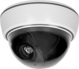 Kamera IP Orno Atrapa kopułowej kamery monitorującej bez podczerwieni CCTV, bateryjna