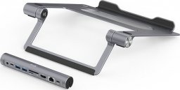 Podstawka pod laptopa I-TEC i-tec Metal Cooling Pad (up-to 15.6”) USB-C Docking Station PD 100W