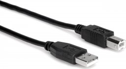 Kabel USB Hosa USB-A - USB-B 0.91 m Czarny (USB-203AB)