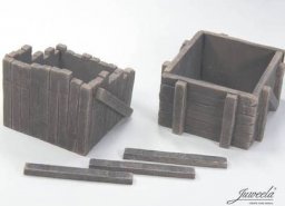  Juweela Juweela: Zniszczone drewnianie skrzynki (2 szt)