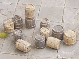  Juweela Juweela: Stare drewniane beczki - Ciemne i jasne (12 szt)