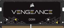 Pamięć do laptopa Corsair Vengeance, SODIMM, DDR4, 32 GB, 3200 MHz, CL22 (CMSX32GX4M1A3200C22)