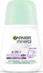  Garnier GARNIER_6in1 Protection 48h Skin And Clothes Roll-On antyperspirant w kulkce Floral Fresh 50ml