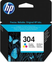 Tusz HP Tusz HP kolor HP 304, HP304 N9K05AE, 100 str.