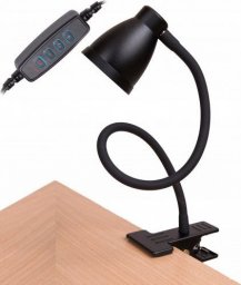 Lampka biurkowa LED czarna 