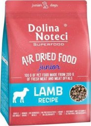  Dolina Noteci DOLINA NOTECI Superfood Junior Danie z jagnięciną- karma suszona dla psa 1kg