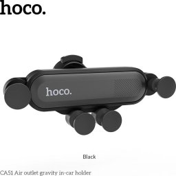  Techonic HOCO uchwyt samochodowy grawitacyjny do kratki wlotu CA51 czarny