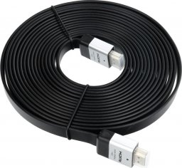 Kabel Techonic HDMI - HDMI 5m czarny (5903396086809)