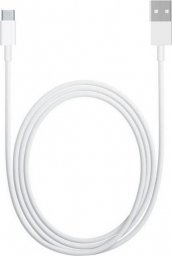 Kabel USB Techonic USB-A - USB-C Biały (5903396130274)